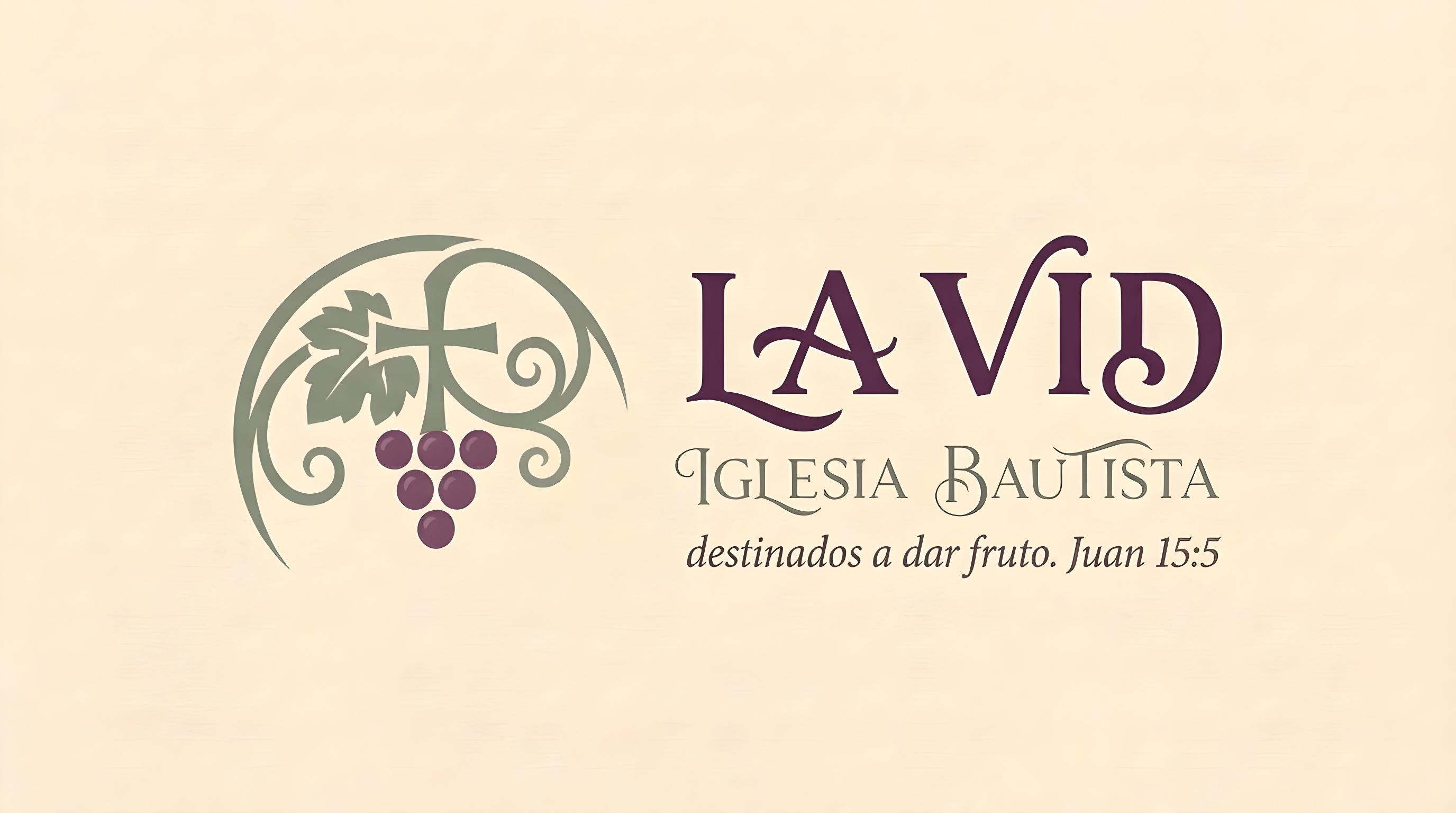 Logotipo sobre fondo beige